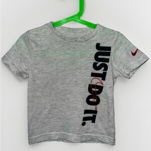 Nike Kids Gray Just Do It T-Shirt